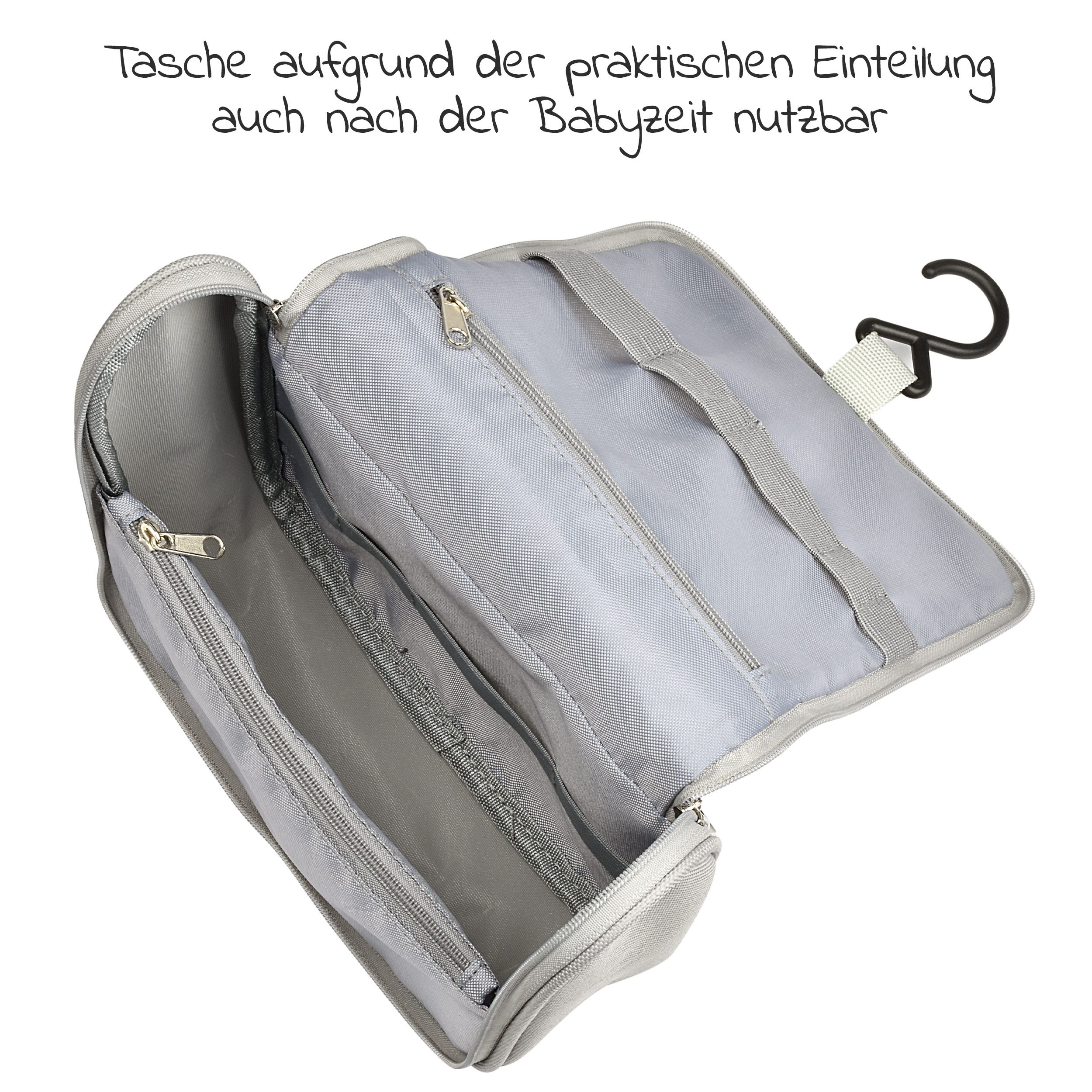 Fox Outdoor Kulturbeutel Aus Segeltuch – Robuster Reißverschluss, Vinyl-Futter, Retro Design