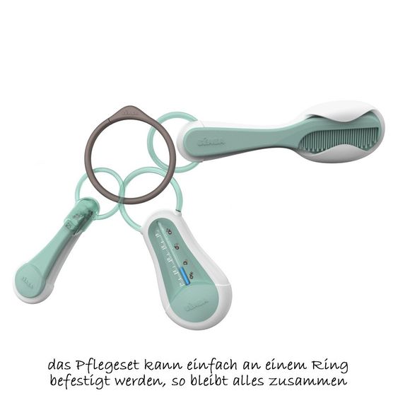 Beaba 4-tlg. Pflegeset - Pastellblau