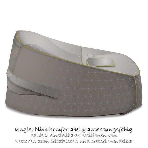 Beaba Baby Lounge - Pastellblau Beige