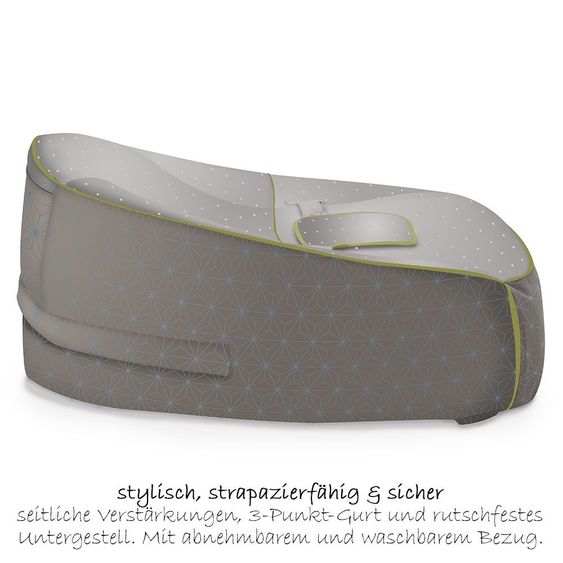 Beaba Baby Lounge - Pastellblau Beige