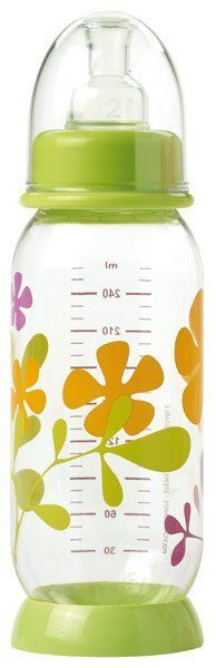 Beaba Babyflasche 260 ml - Blümchen