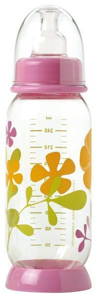 Beaba Babyflasche 260 ml - Blümchen