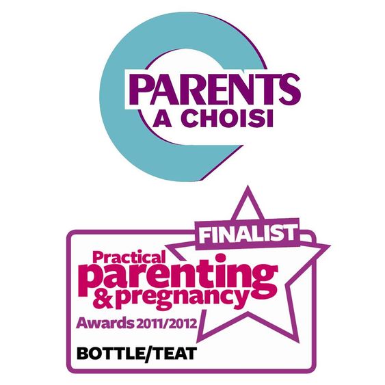 Beaba Baby bottle Biboz pastel pink 210 ml - silicone Gr.1 variable