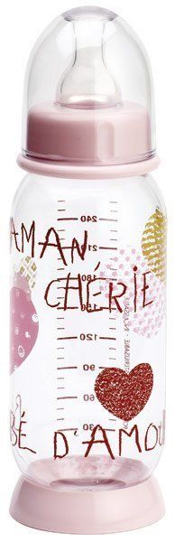 Beaba Baby bottles set of 6 260 ml - Bébé D'Amour Rosa