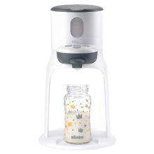 Baby Bottle Maker Bib Expresso Neo 2-in-1 Bottle & Baby Food Warmer - White Grey