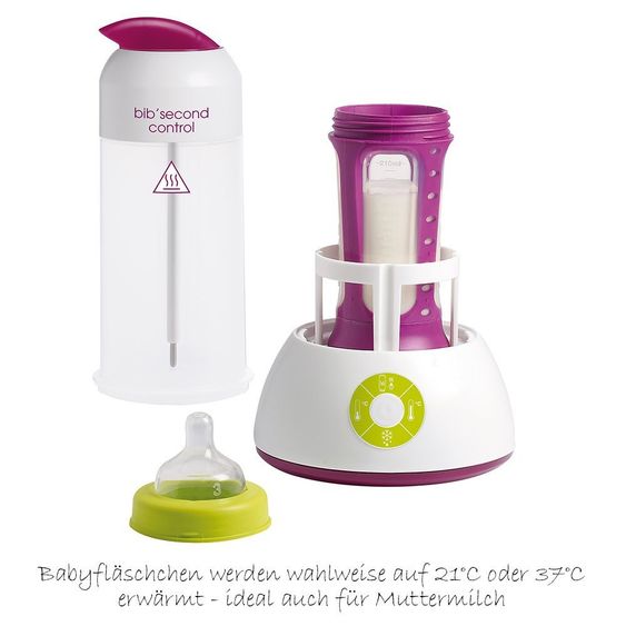 Beaba Baby Food Warmer & Sterilizer 2 in 1 Bib Secondes Control - Gipsy