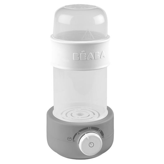 Beaba Babykostwärmer & Sterilisator Babymilk Second - Grau Weiß