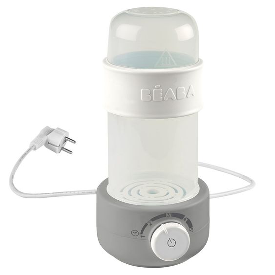 Beaba Babykostwärmer & Sterilisator Babymilk Second - Grau Weiß