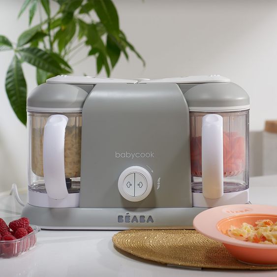 Beaba Babynahrungszubereiter Babycook Duo - Grau