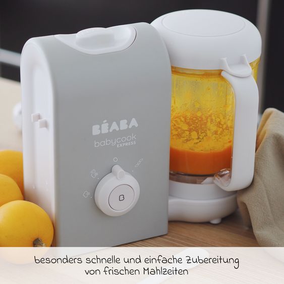 Beaba Babynahrungszubereiter Babycook Express - Velvet Grey