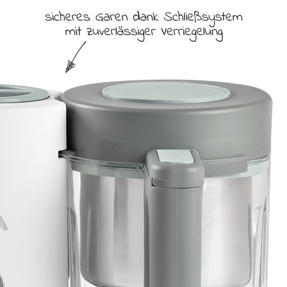 Beaba Babynahrungszubereiter Babycook Neo - Grau/Weiss