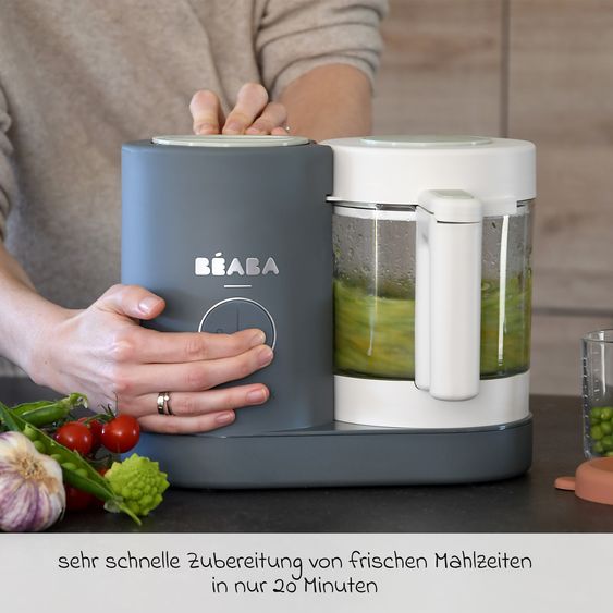 Beaba Babynahrungszubereiter Babycook Neo - Mineral Grey