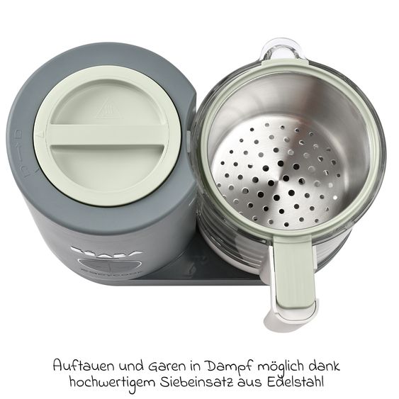 Beaba Babynahrungszubereiter Babycook Neo - Mineral Grey