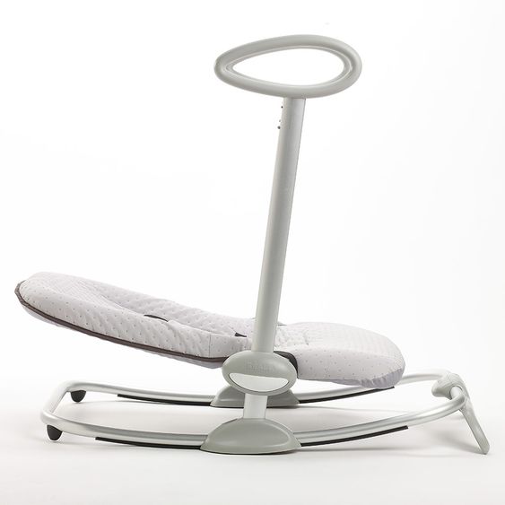 Beaba Babywippe Up & Down II - Print - Grau Blau