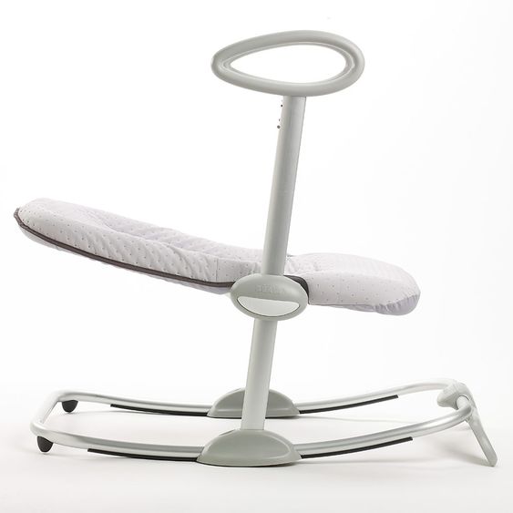 Beaba Babywippe Up & Down II - Print - Grau Blau