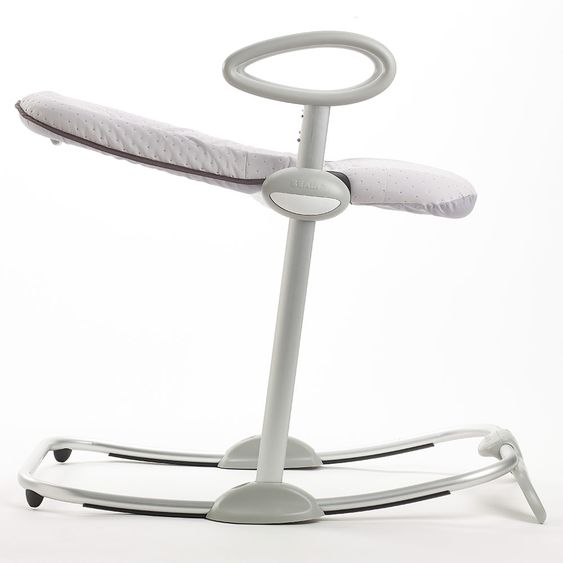 Beaba Babywippe Up & Down II - Print - Grau Blau