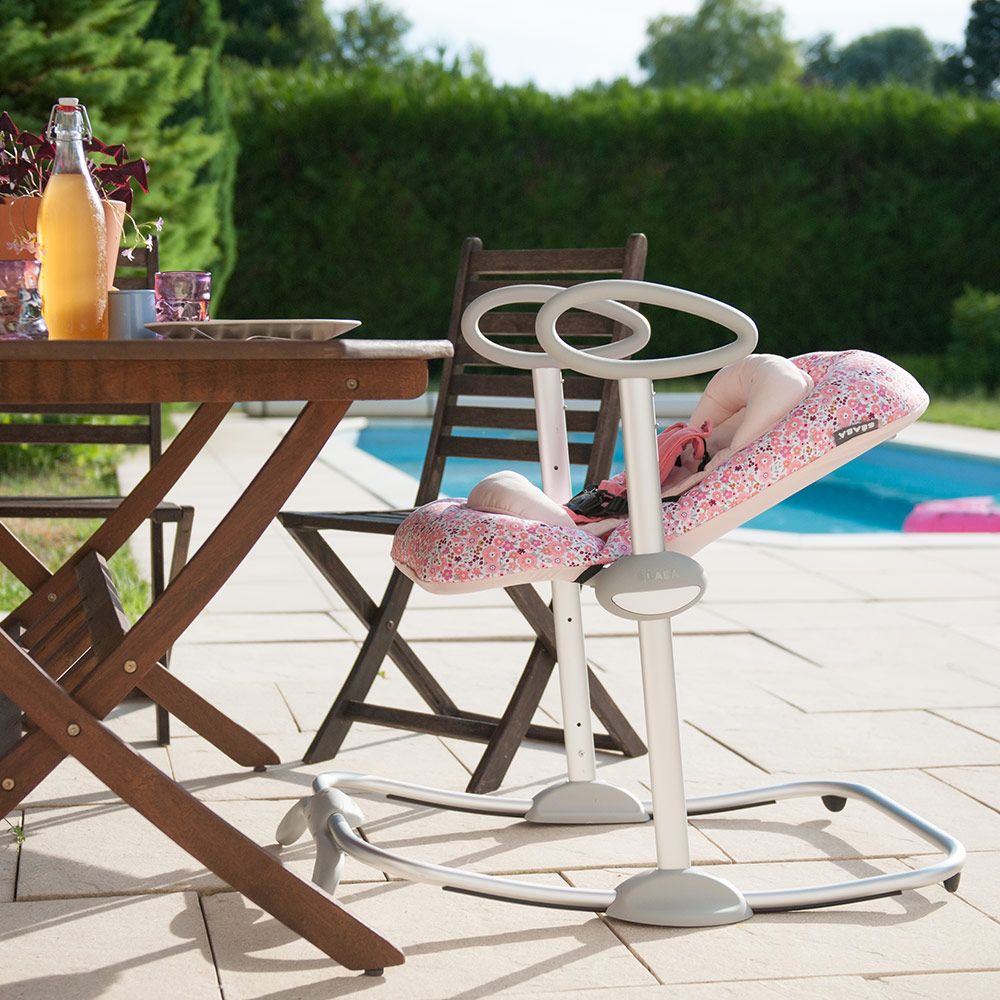 Beaba Babywippe Up & Down III - Pink Liberty