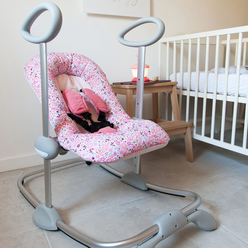 Beaba Babywippe Up & Down III - Pink Liberty