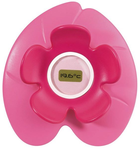 Beaba Badewannenthermometer Rosa Pink