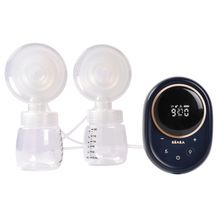 Elektrische Doppel-Milchpumpe - Nachtblau