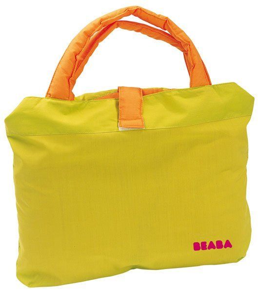 Beaba Komfort-Sitz für Einkaufswagen - Grün Orange