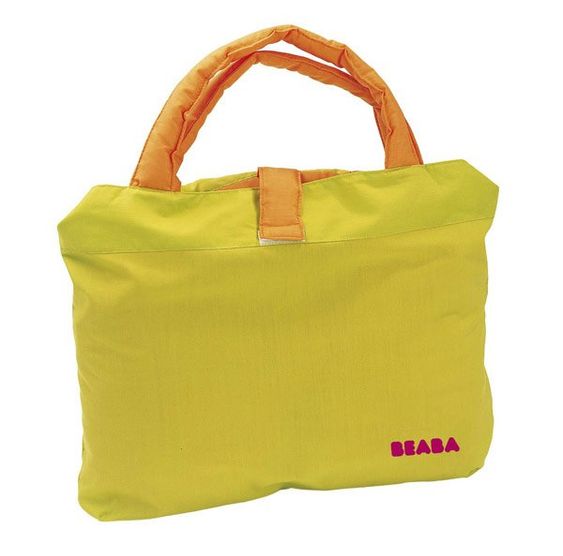 Beaba Komfortsitz für Einkaufwagen - Grün Orange