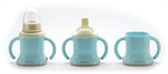 Beaba Evoluclip Soft sippy cup size 1 - Caramel