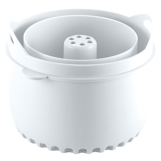 Beaba Pasta Rice Cooker for Babycook Original & Original Plus - White