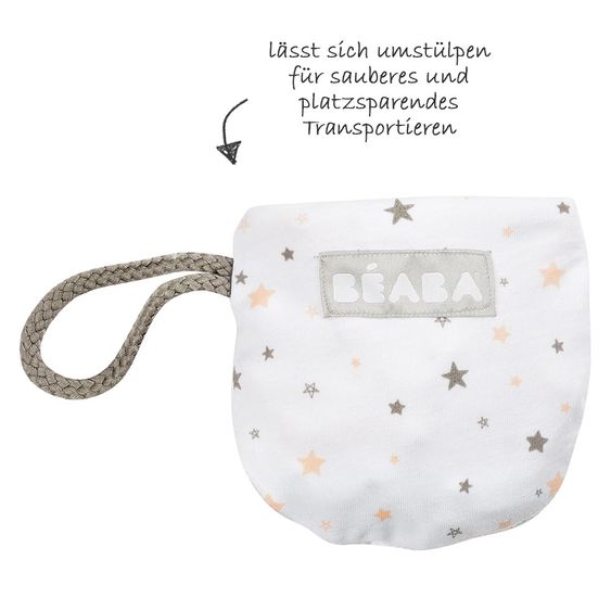 Beaba Riesen-Schlupflätzchen - Sterne