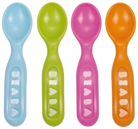 Beaba Cucchiai morbidi per bambini - vari colori Colori
