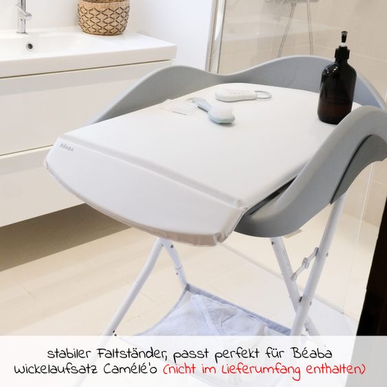 Beaba Supporto per vasca da bagno + fasciatoio Camele'o - Light Mist