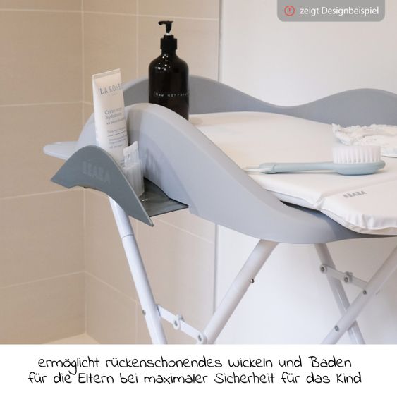 Beaba Ständer für Badewanne + Wickeltisch Camele'o - Light Mist