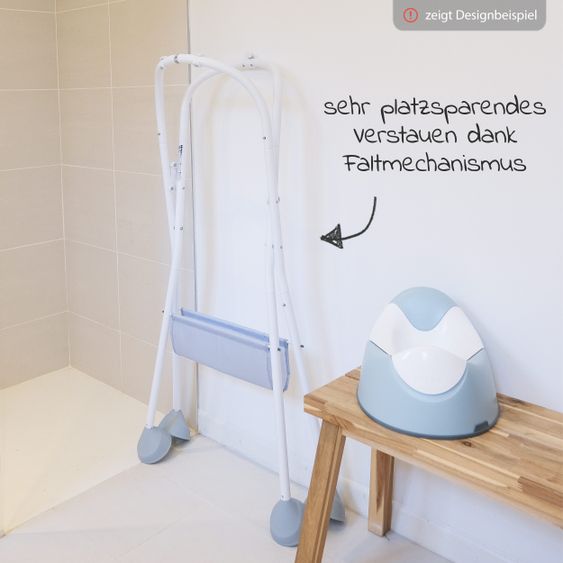 Beaba Ständer für Badewanne + Wickeltisch Camele'o - Light Mist