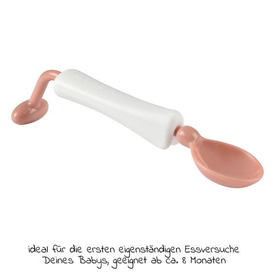 Beaba Training Spoon 360° - Old Pink