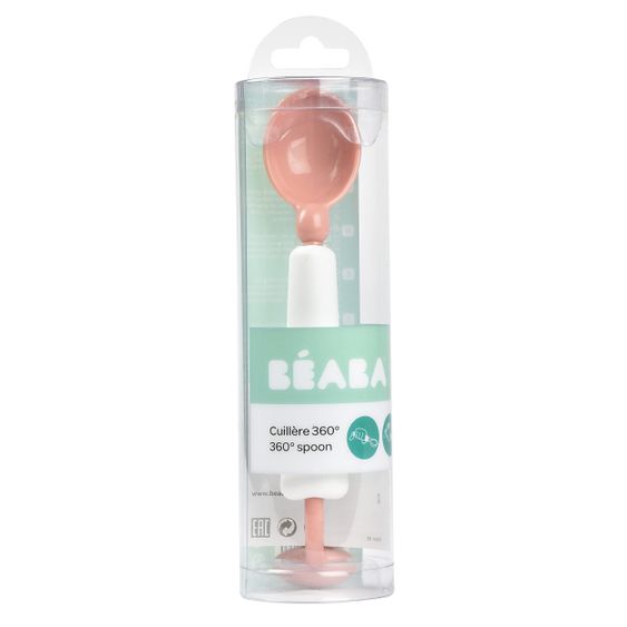 Beaba Training Spoon 360° - Old Pink