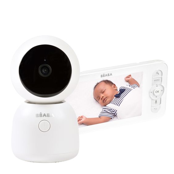 Beaba Video-Babyphone mit 360° Kamera & 720p-HD-Bildschirm - Zen Night Light