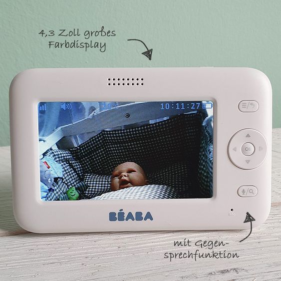 Beaba Video-Babyphone mit Kamera - Zen Plus 4,3 Zoll