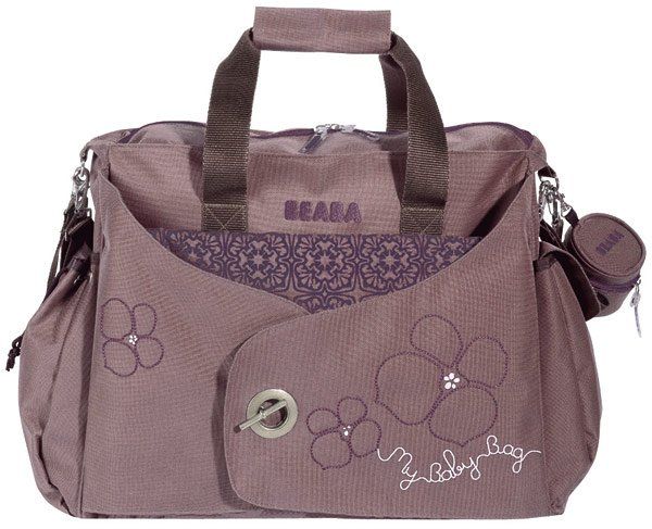 Beaba Wickeltasche Baby Bag - Antrazith Rot