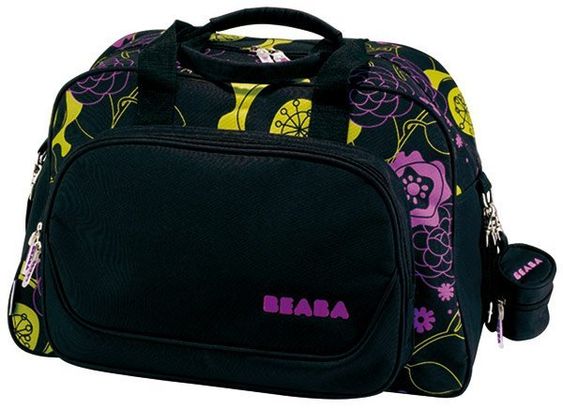 Beaba Diaper bag Expression - Black Neon