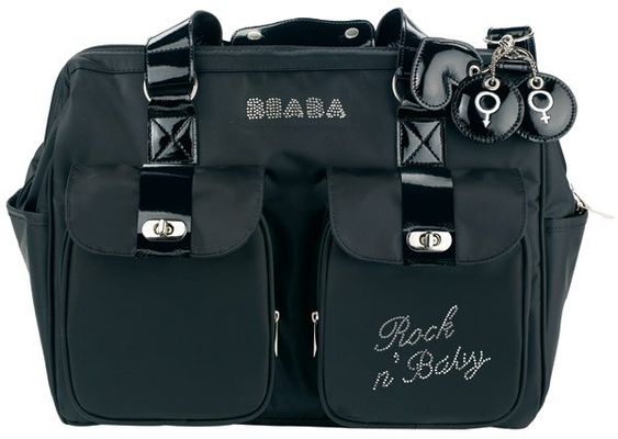Beaba Borsa fasciatoio Rock n'Baby - Nero