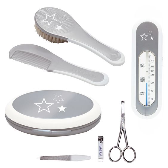 bébé-jou 7-piece care set - Silver Stars
