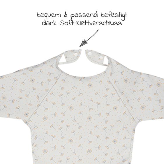 bébé-jou Ärmel-Lätzchen - Wish Grey
