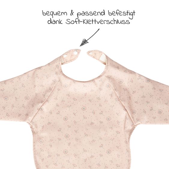 bébé-jou Ärmel-Lätzchen - Wish Pink