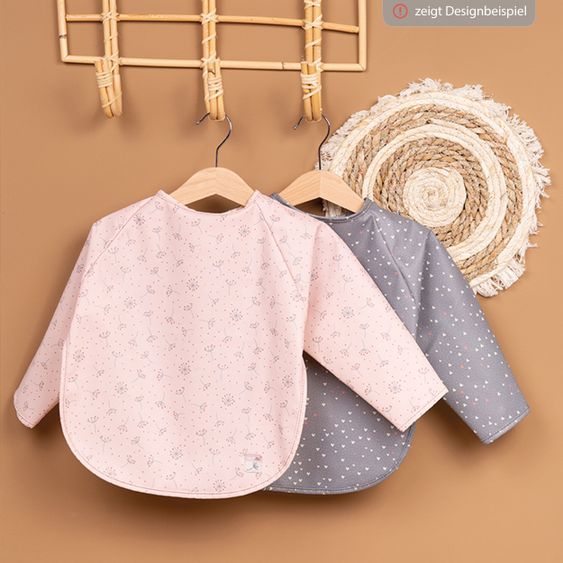 bébé-jou Ärmel-Lätzchen - Wish Pink