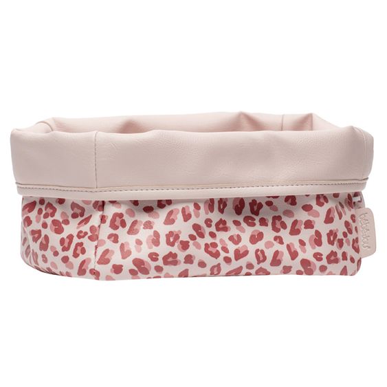 bébé-jou Aufbewahrungskorb - Leopard Pink