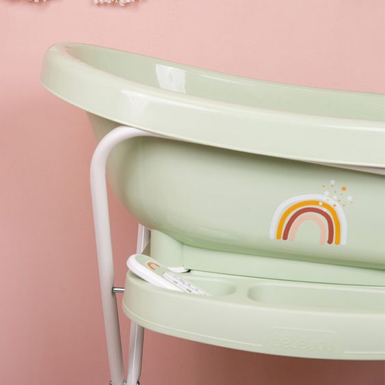 bébé-jou Baby-Badewanne Click - Rainbow Sky