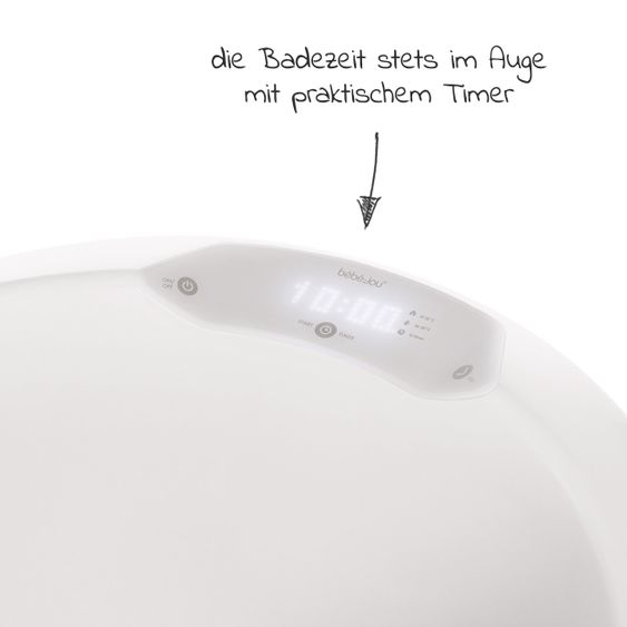 bébé-jou Baby-Badewanne Sense Edition - White