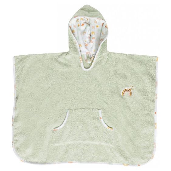 bébé-jou Bathing poncho - Rainbow Sky - size 86/92