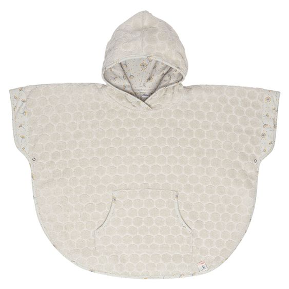 bébé-jou Bathing poncho - Wish Grey - Gr. 86/92