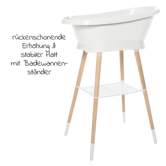 bébé-jou Badestation Sense Edition - 3-teilig - White